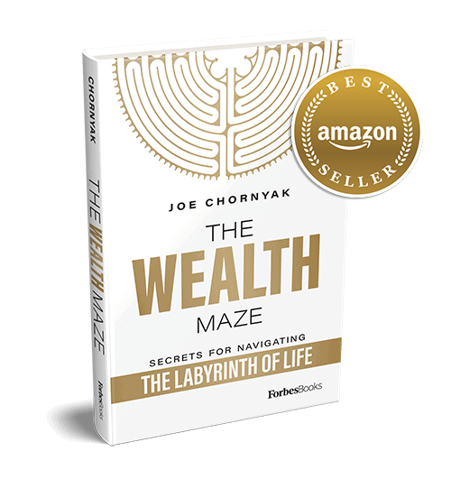 The Wealth Maze - Amazon Best Seller - book cover